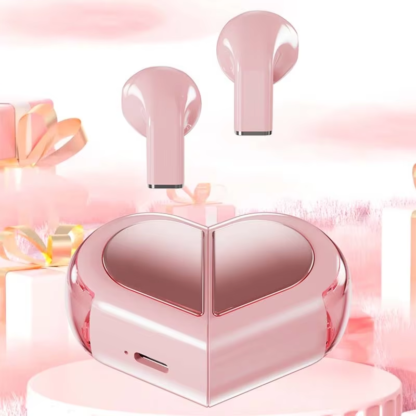 Creative Rotatable Bluetooth Earphones, Love TWS 5.3 Wireless Earphones, Deformation Earphones - Image 2